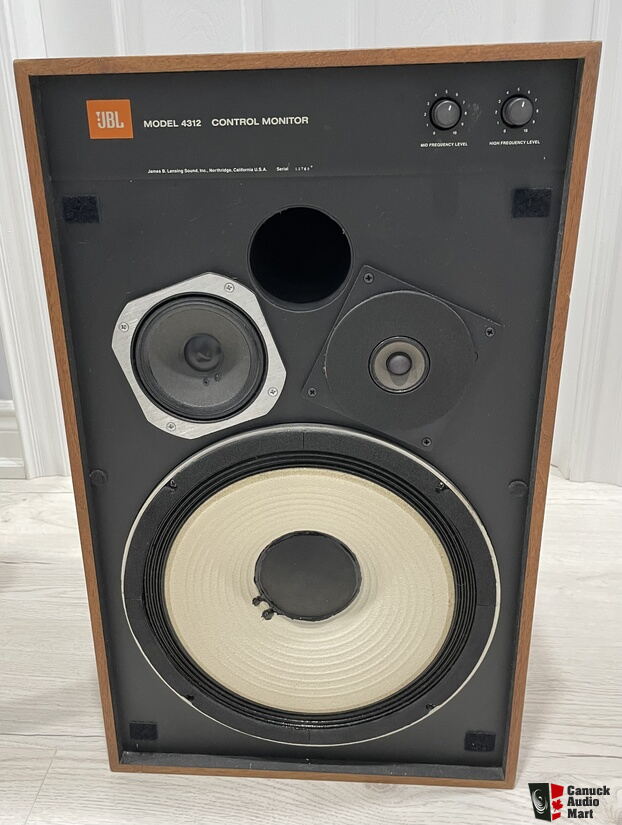 JBL 4312 Studio Monitor For Sale - Canuck Audio Mart