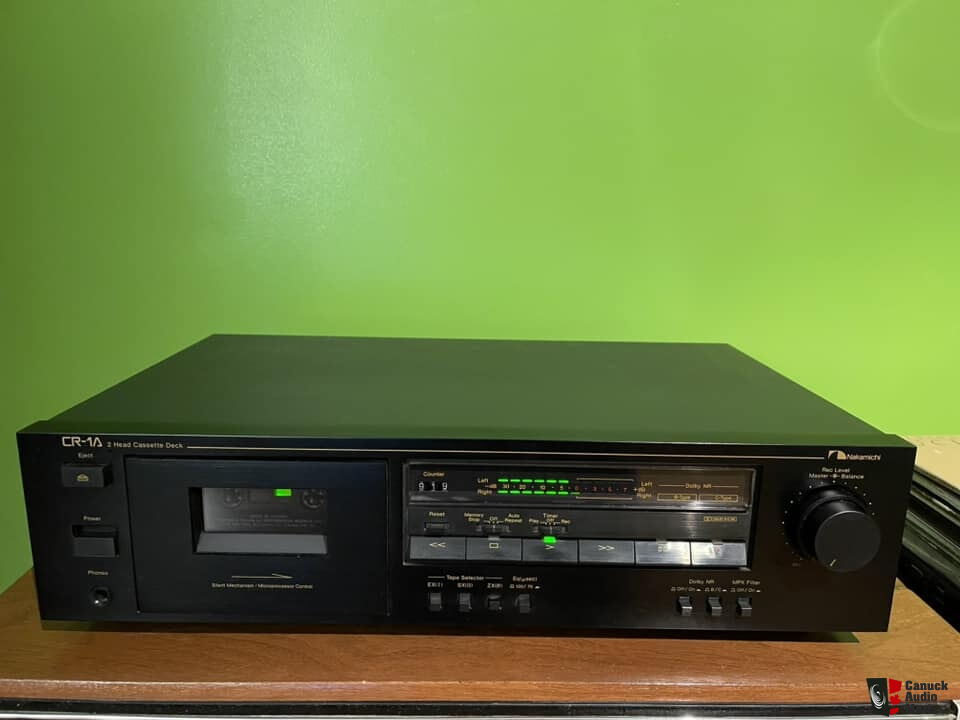 Nakamichi CR1A cassette deck For Sale Aussie Audio Mart