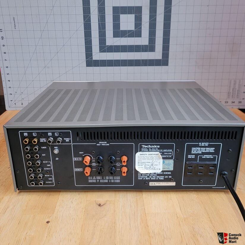Technics SU V Dual Mono Stereo Integrated DC Amplifier Photo UK Audio Mart