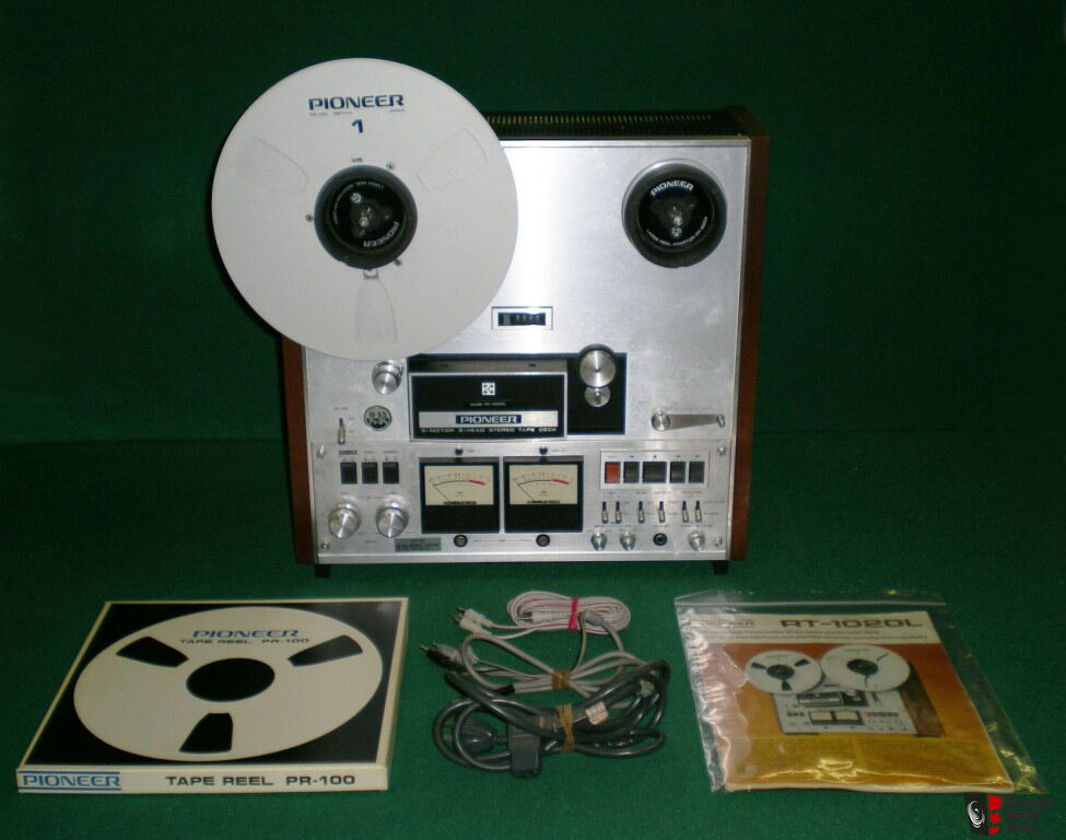 PIONEER RT-1020L QUADRAPHONIC REEL TO REEL TAPE PLAYER RECORDER W/ 10  METAL REEL & NAB ADAPTERS For Sale - Canuck Audio Mart