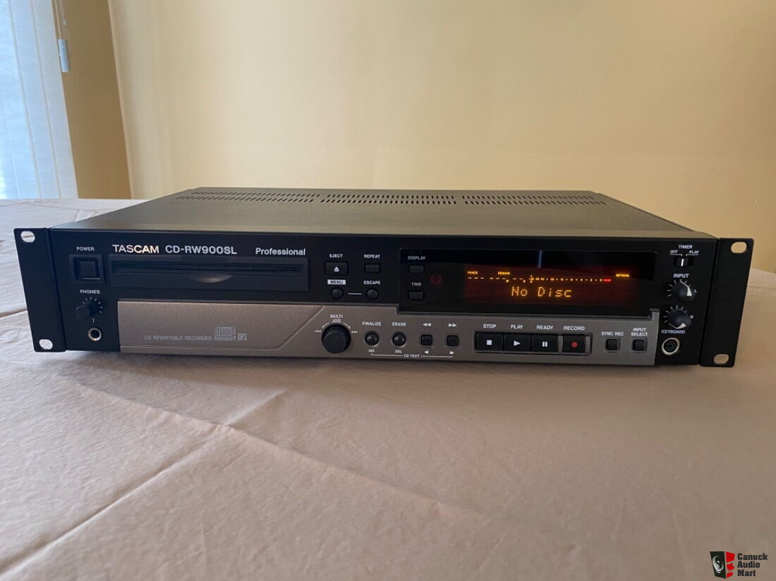 Tascam CD-RW900SL CD Recorder For Sale - Canuck Audio Mart