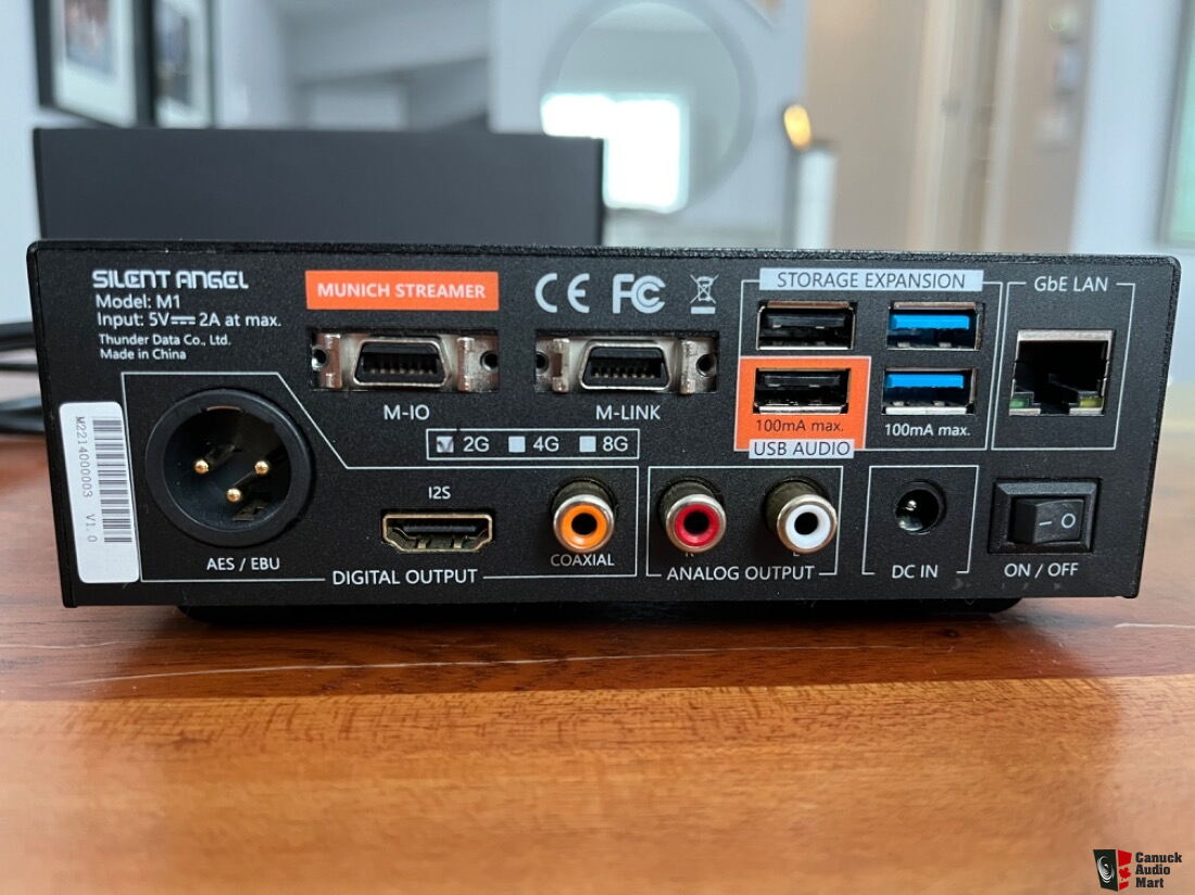 Silent Angel Munich M1 Streamer dac headphone Amp A REAL UPGRADE FROM silent-angel-munich-m1-streamer-dac-headphone-amp-a-real-upgrade-from