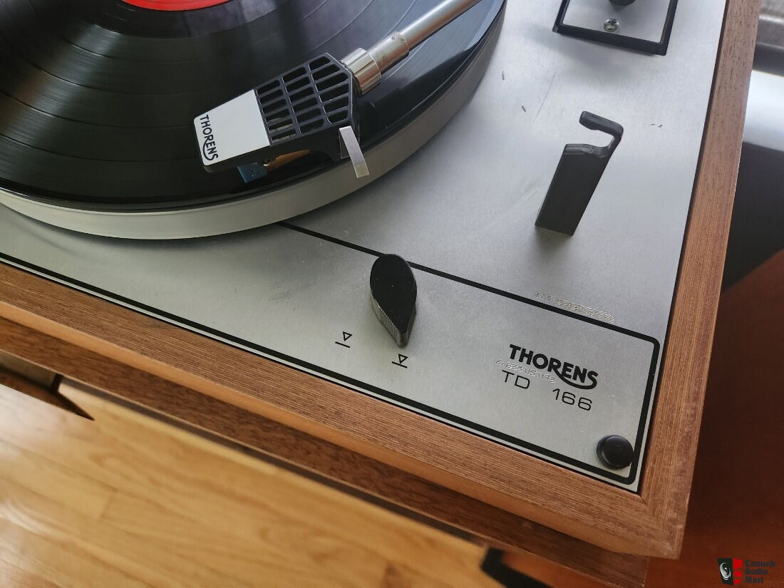 Thorens TD166 Turntable Photo 4343644 Canuck Audio Mart