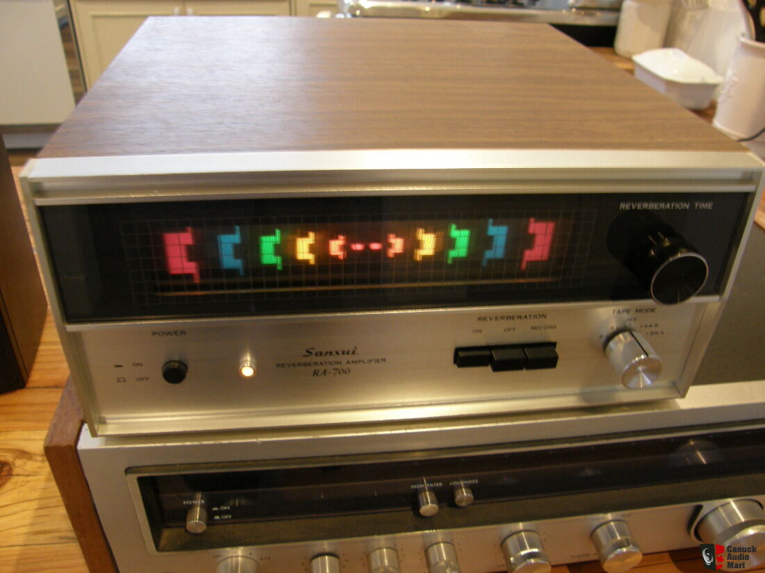 Sansui RA700 Reverberation Amplifier Photo 4349391 Canuck Audio Mart