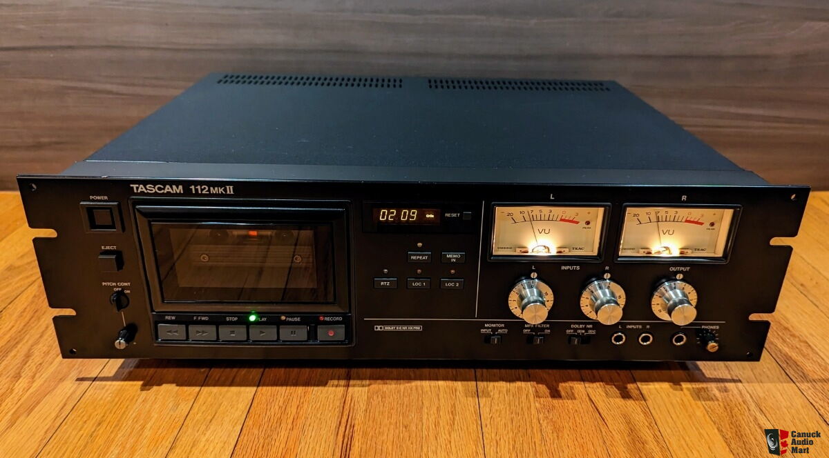 Tascam 112 MKII Cassette Deck / Fully Serviced & Tested by a Pro