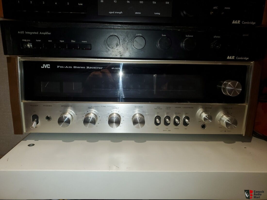 Ampli Récepteur Stéréo JVC VR-5515LX - Vintage - Bon état - Belle Sonorité