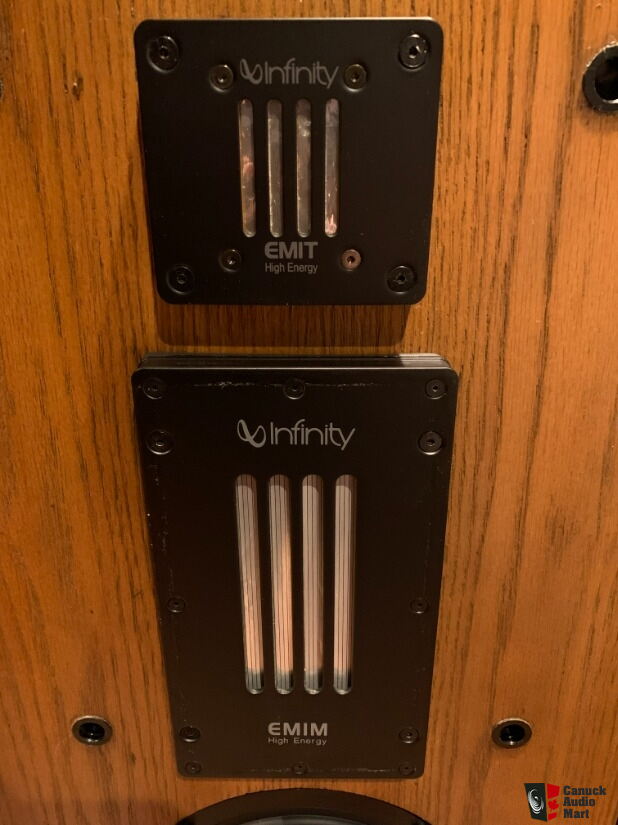 Infinity Renaissance 90 Vintage Speakers with EMIT Drivers