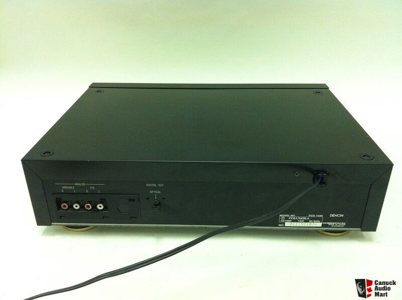 Denon DCD-1530 CD player Made in JAPAN digital optical output 
