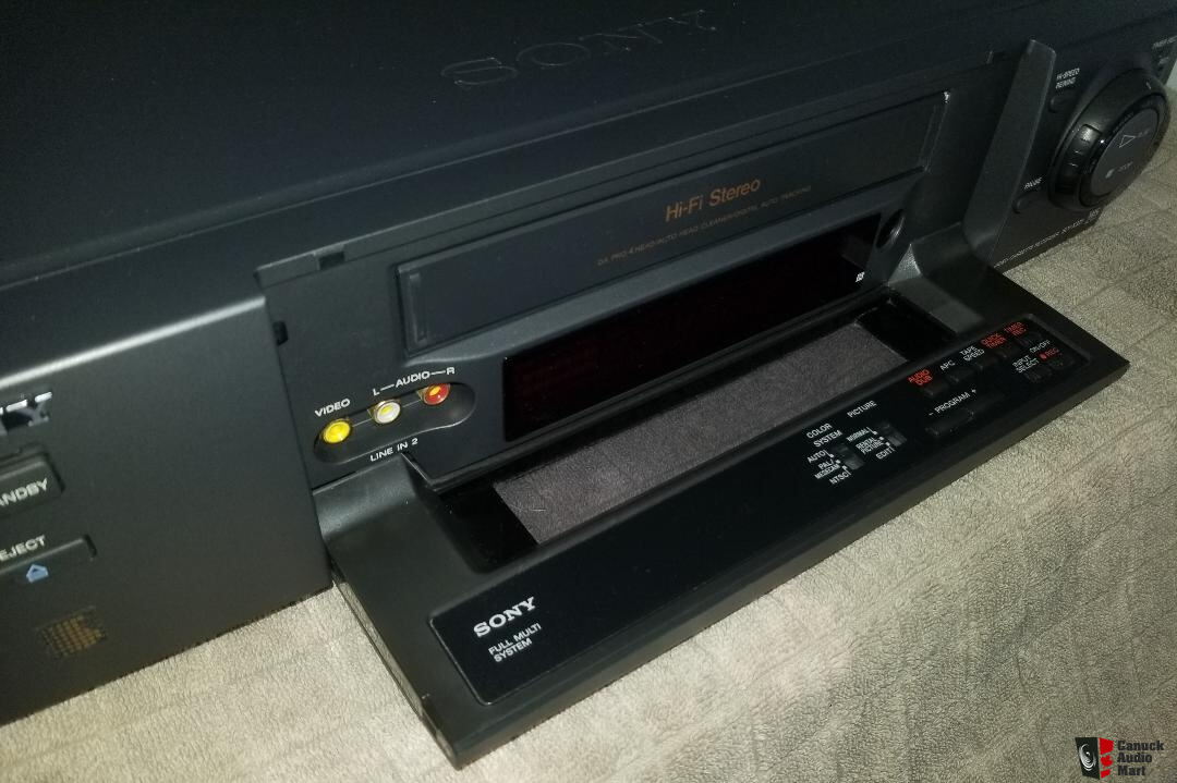 Sony VCR Pal/Mesacam/NTSC VCR SLVX821 A1 Condition VHS For Sale US