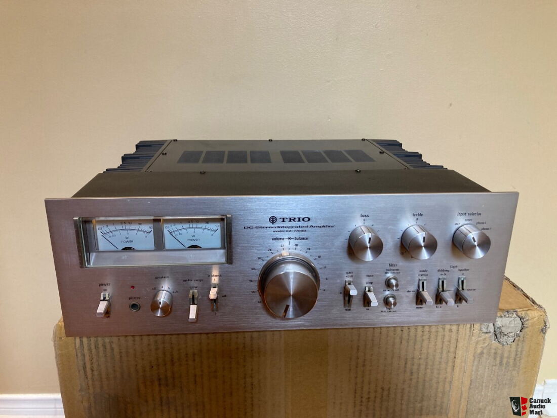 TRIO KA7700D (Kenwood KA9100) Amplifier For Sale Canuck Audio Mart