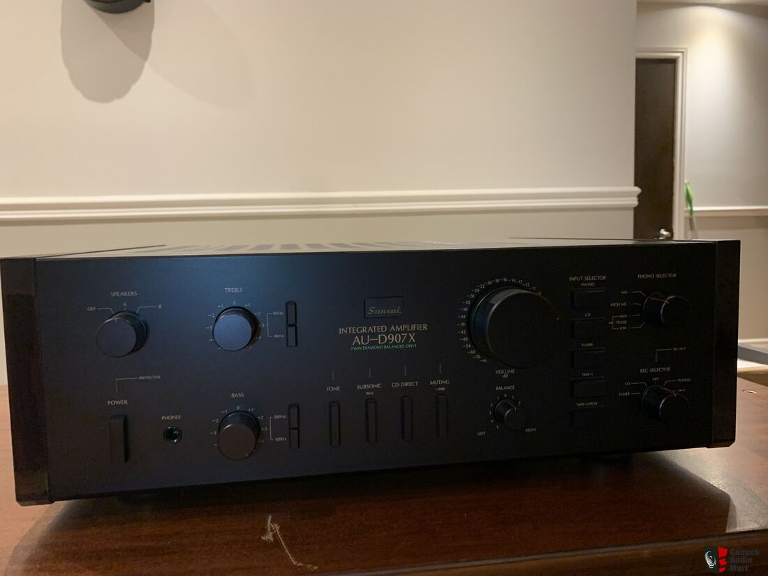 Sansui AU-D907X Japan model (Near mint- 2x160 watt - Weight :20.5