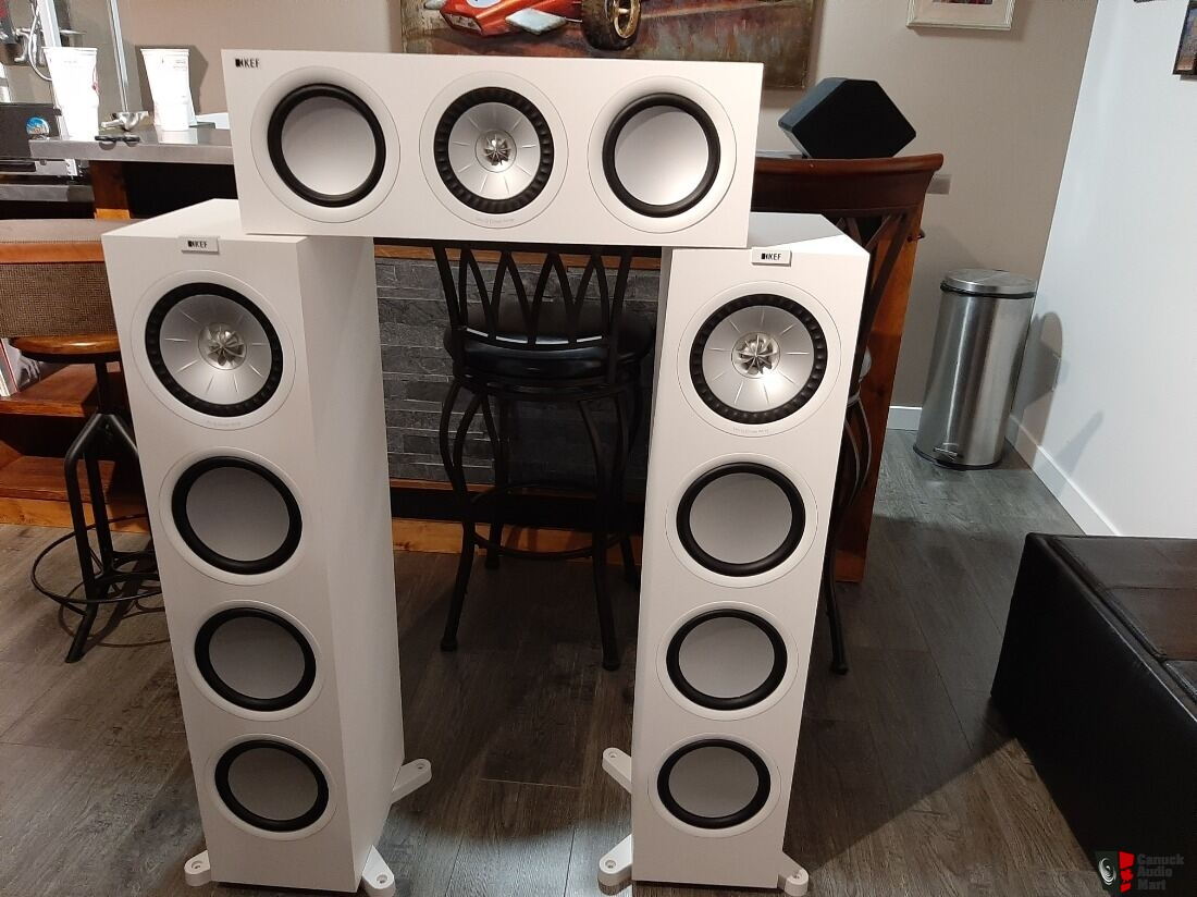 Beautiful Kef Q950 Towers And Matching Q650c Center See Photos Photo