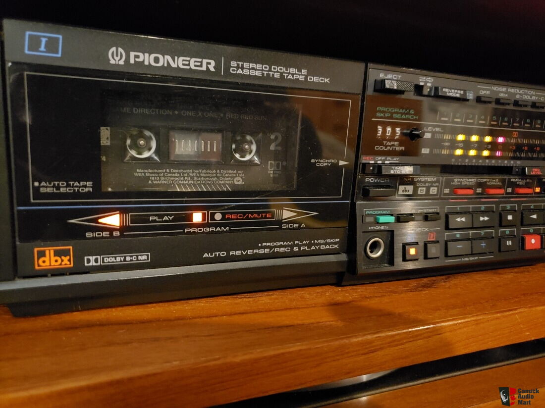 Pioneer Double Cassette Deck with DBX Photo #4400220 - Canuck Audio Mart