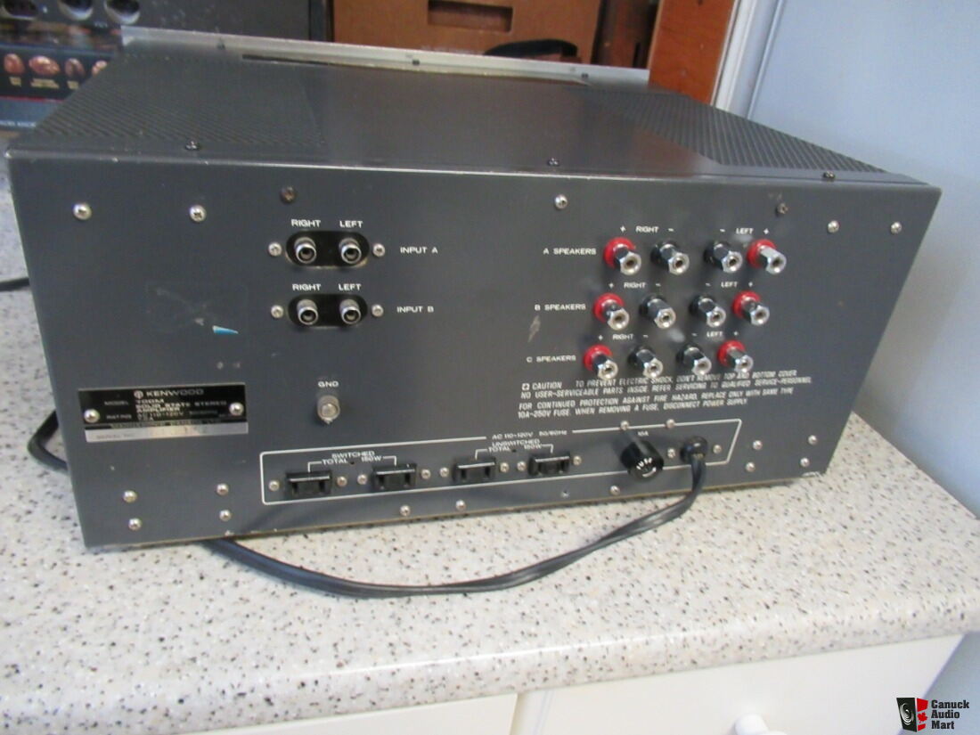 Kenwood 700C Classic Preamp Serviced Good Working Condition .Stereo