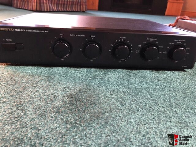 Onkyo Integra P388 Preamp Photo 4405379 Us Audio Mart