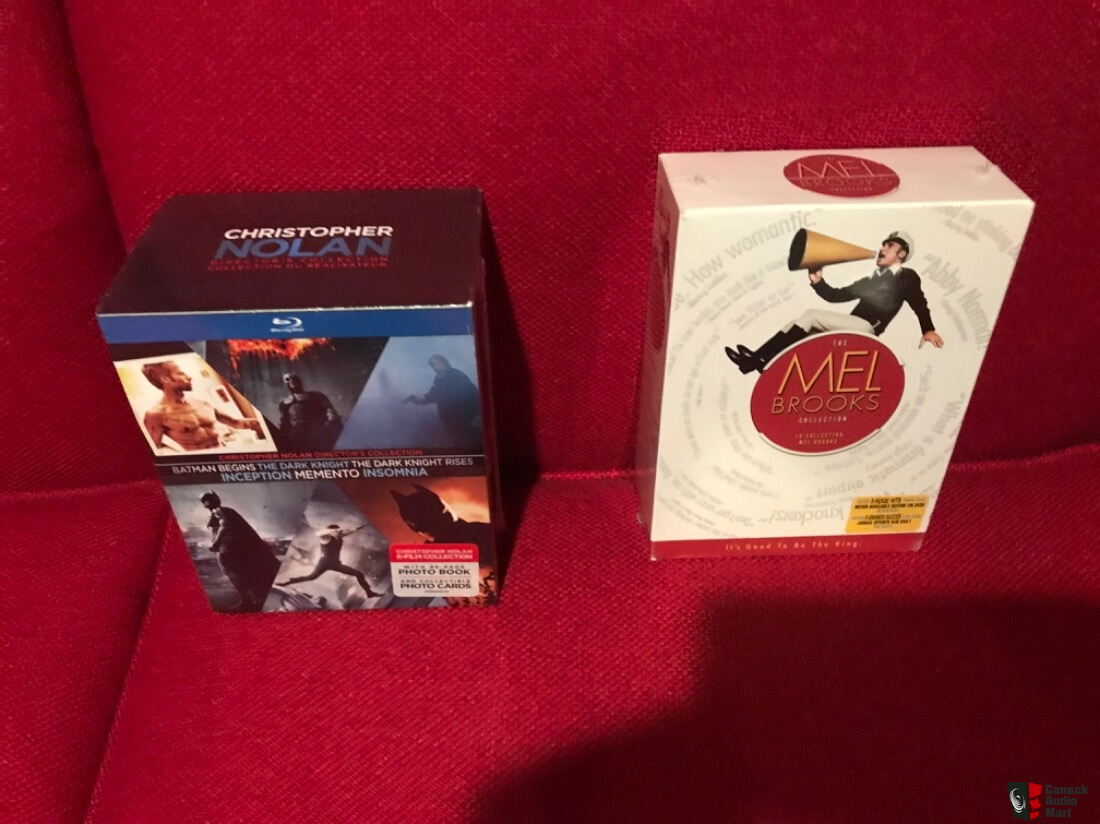 Movie box sets DVD and Blu ray (BNIB) For Sale Canuck Audio Mart