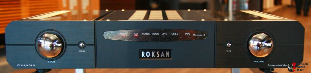 Roksan Caspian M2 Integrated Amp Black Faceplate Dealer Ad Canuck Audio Mart 