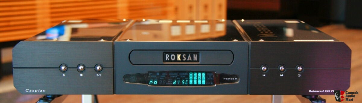 Roksan Caspian M2 Cd Player Black Faceplate Dealer Ad Canuck Audio Mart 