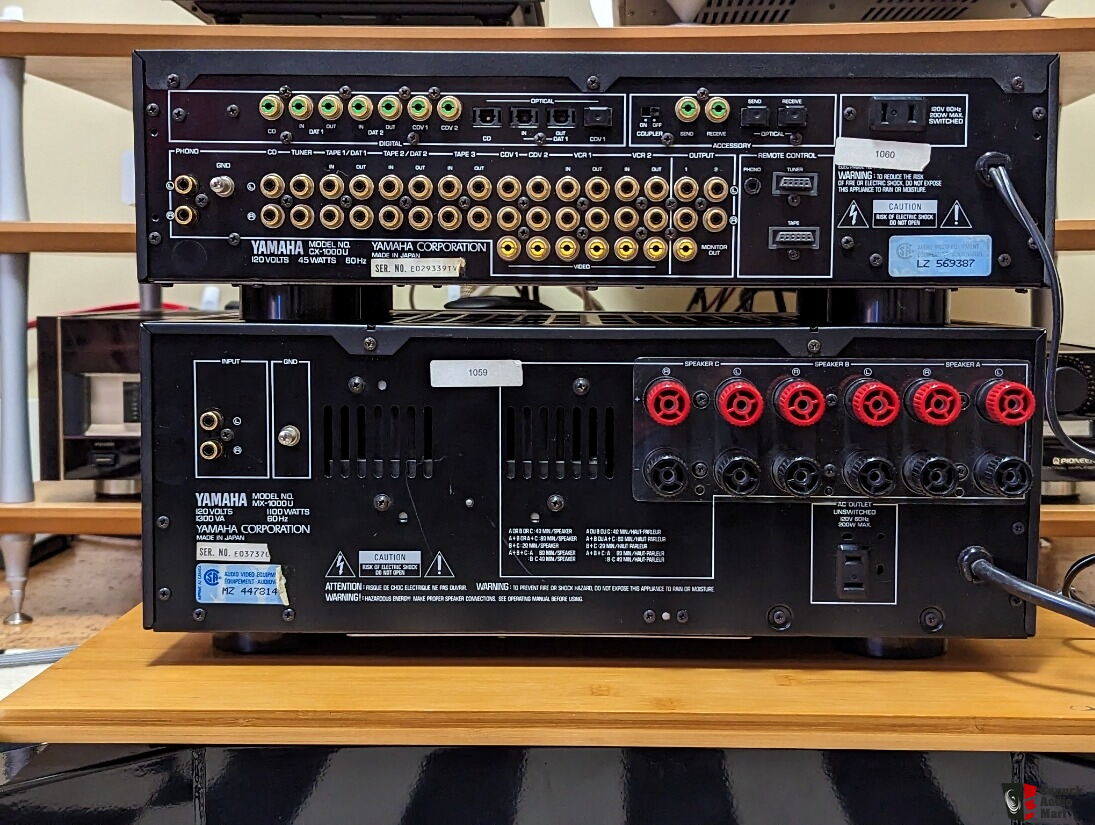 Yamaha MX1000U/CX1000U Amplifier /Preamp combo Photo 4421509 Canuck