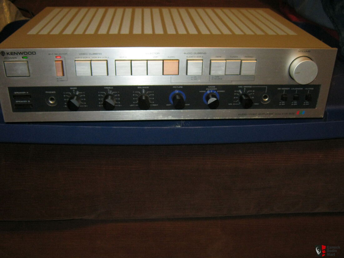 Kenwood KVA502 integrated amp from 1982 Photo 4451437 Canuck Audio Mart