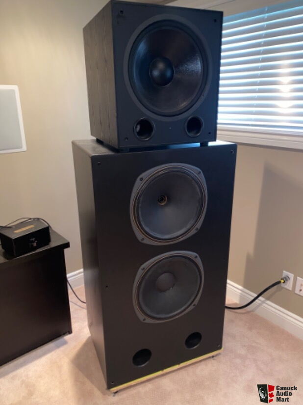 Tannoy DMT 215 mkii for home use. Made by Tannoy