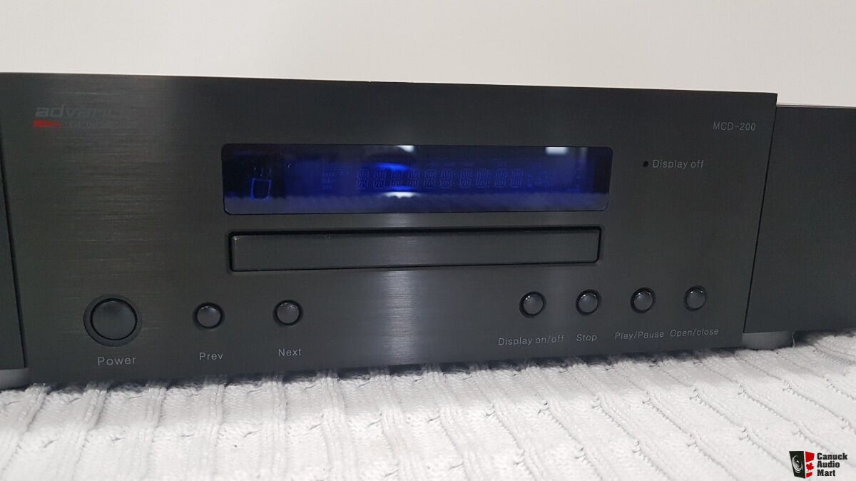 Advance Acoustic CD player MCD-200 For Sale - Canuck Audio Mart