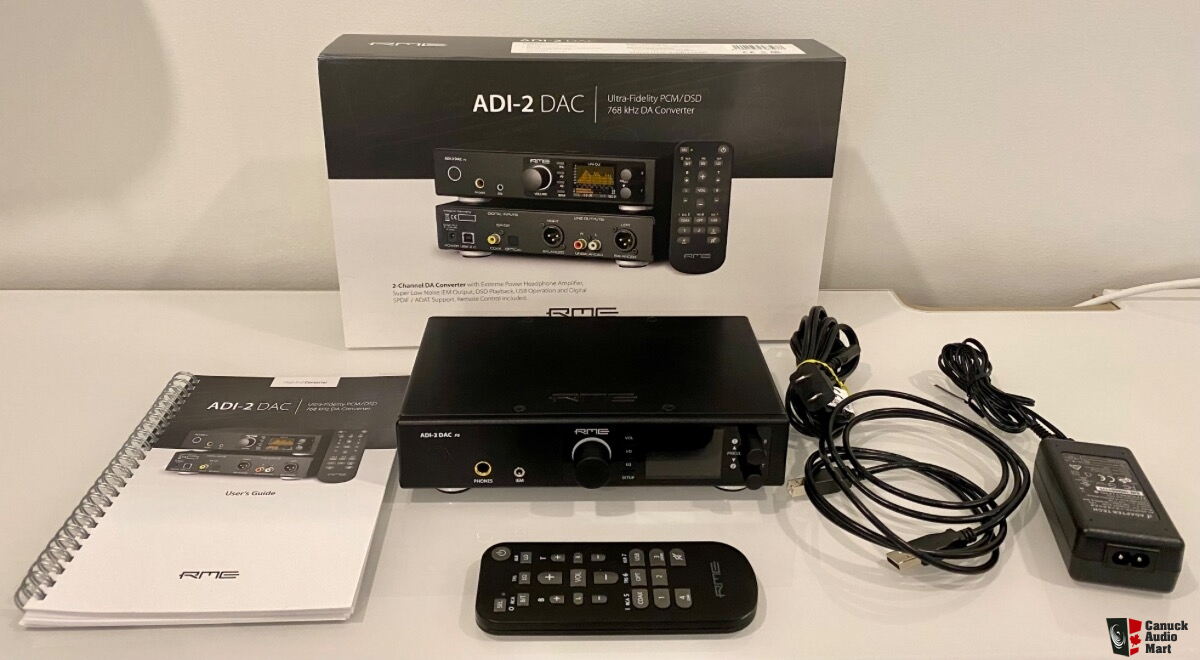 RME ADI-2 DAC FS (AK4493 model) For Sale - Canuck Audio Mart