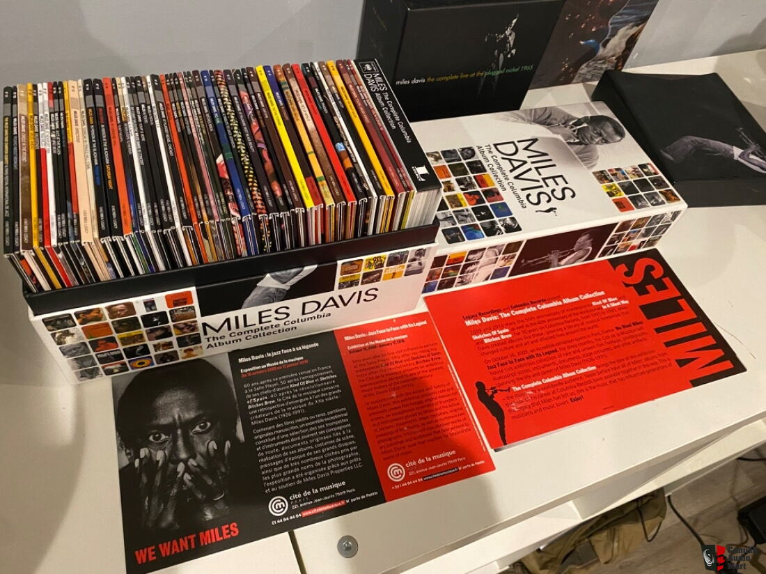 Miles Davis CD 5 Box Sets. Complete Columbia albums , Plugged