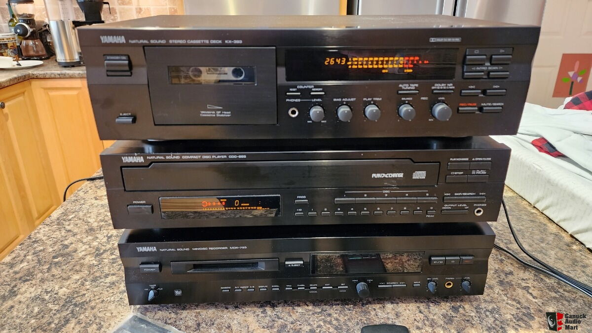 Yamaha MDX793 MiniDisc Player/Recorder with MiniDiscs For Sale