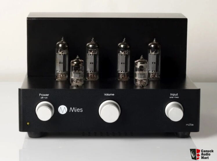 Mies M25a stereo integrated tube amplifier Photo 4478700 Canuck