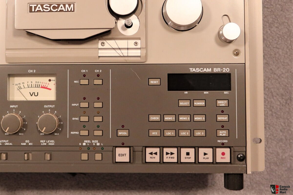 Tascam BR-20 professional reel to reel recorder - VERY GOOD (SOLD