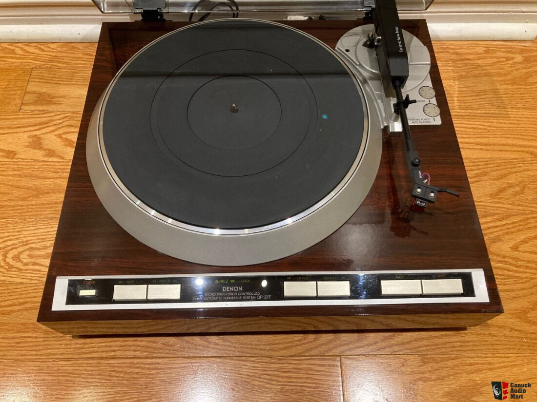 Denon DP-37F quartz lock fully automatic direct drive turntable