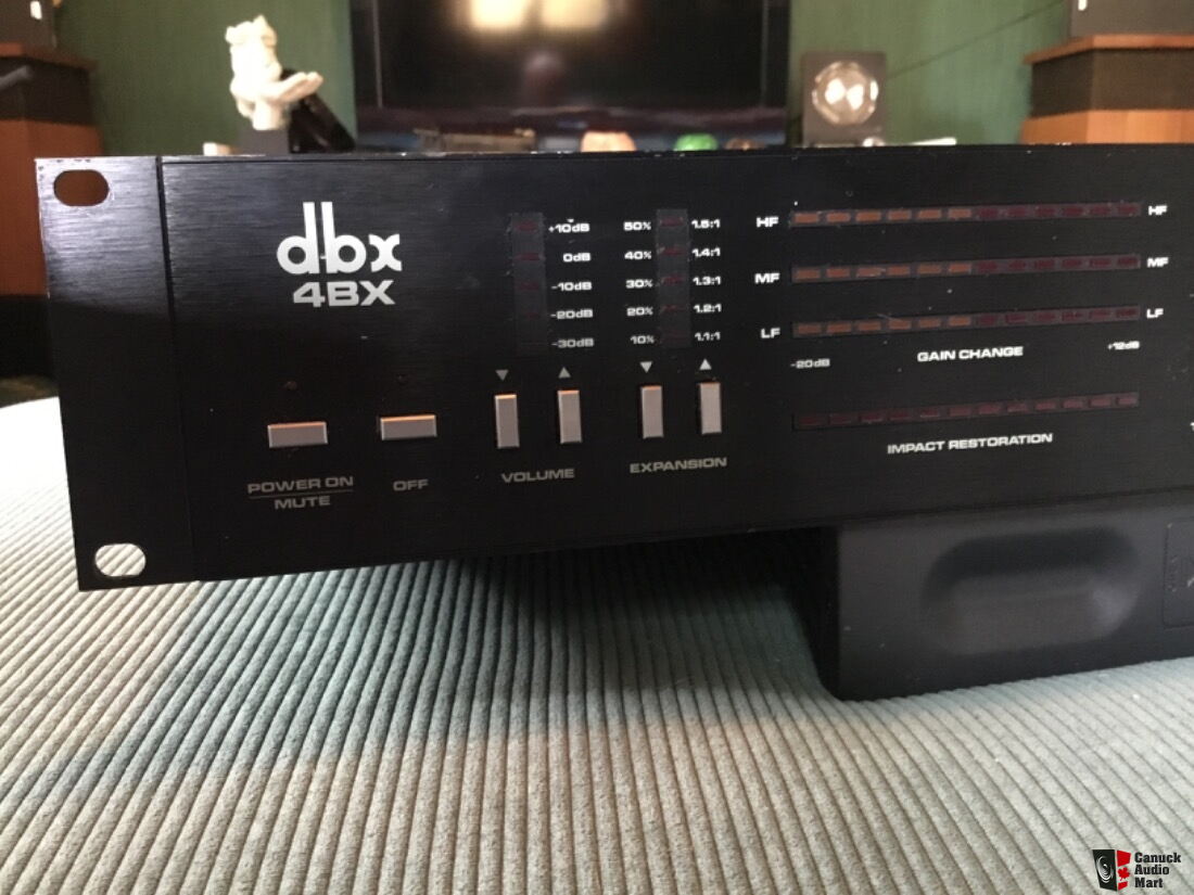 DBX 4BX Multi- Band Range Expander For Sale - Canuck Audio Mart