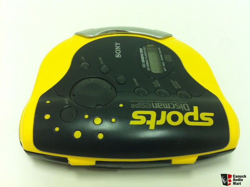 Sony DES51 Sport Discman Reproductor de CD portátil (Amarillo)