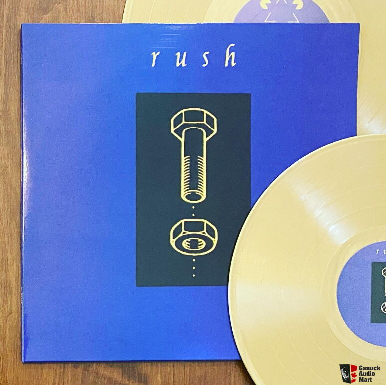Rush - Counterparts new sealed 2LP on gold vinyl For Sale - Canuck