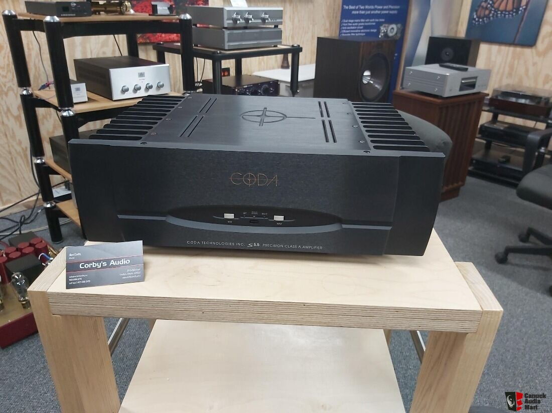 Coda S5.5 class A amp Photo 4524760 Canuck Audio Mart