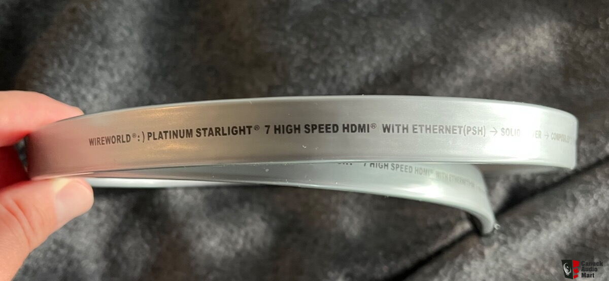 Wireworld Platinum Starlight 7 HDMI cable - 1 metre - cryo treated