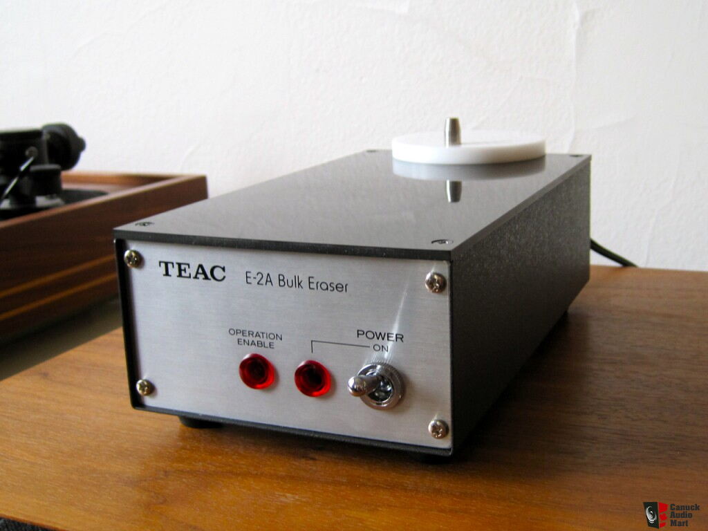 TEAC E-2A Bulk Tape Eraser - Perfect in Box Condition! Photo #452849 - US  Audio Mart