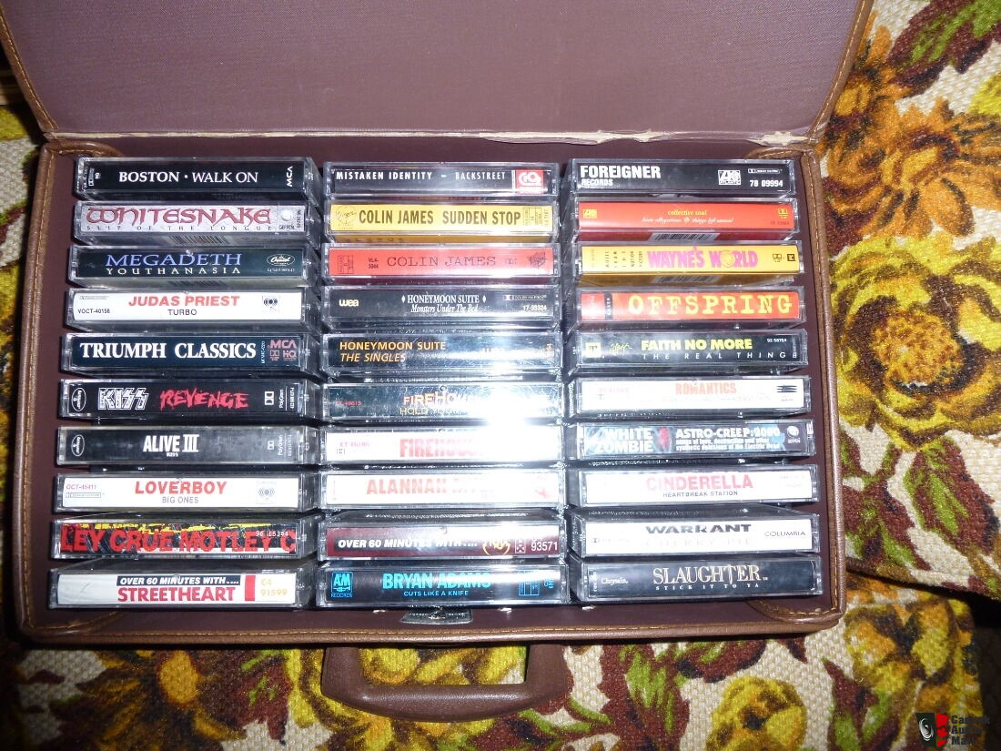 Rock &amp; roll Cassette tapes Photo #4548082 - US Audio Mart