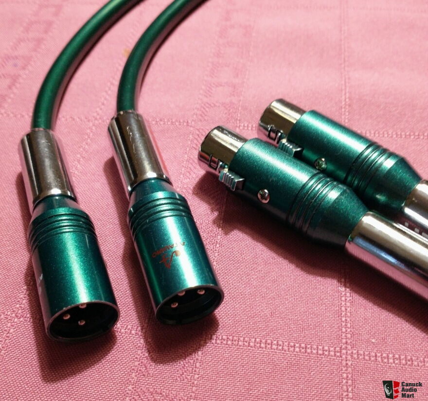 Ataudio XLR cable OCC copper+ slivered nerve wire Photo 4554774 Canuck Audio Mart