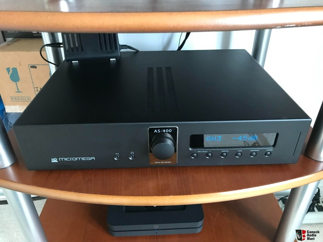 Micromega As-400 Stereophile class 'A For Sale Or Trade - Canuck Audio Mart