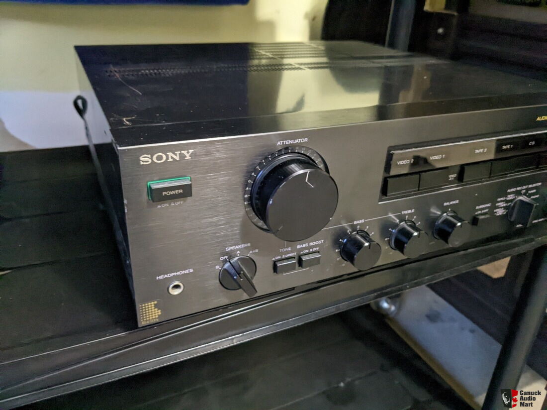 Sony Ta F Es Ii Stereo Integrated Amplifier Photo Us Audio Mart