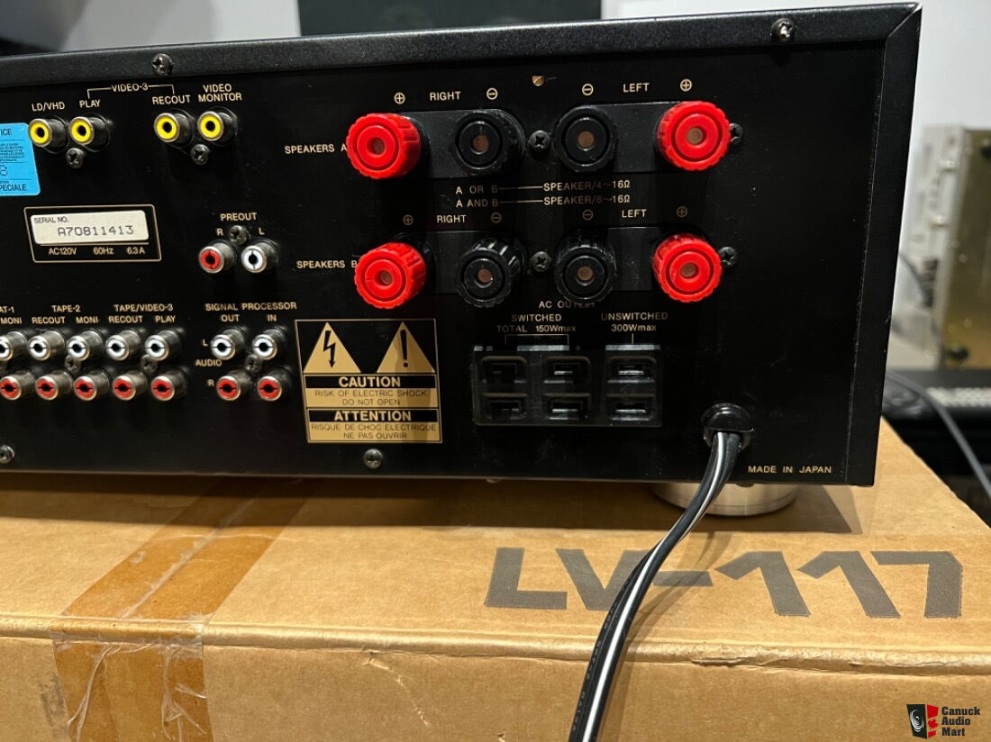 LUXMAN LV-117 Speaker terminal 