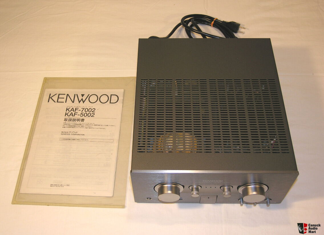 Kenwood KAF-7002 ○ Stereo Integrated Audio Amplifier Photo