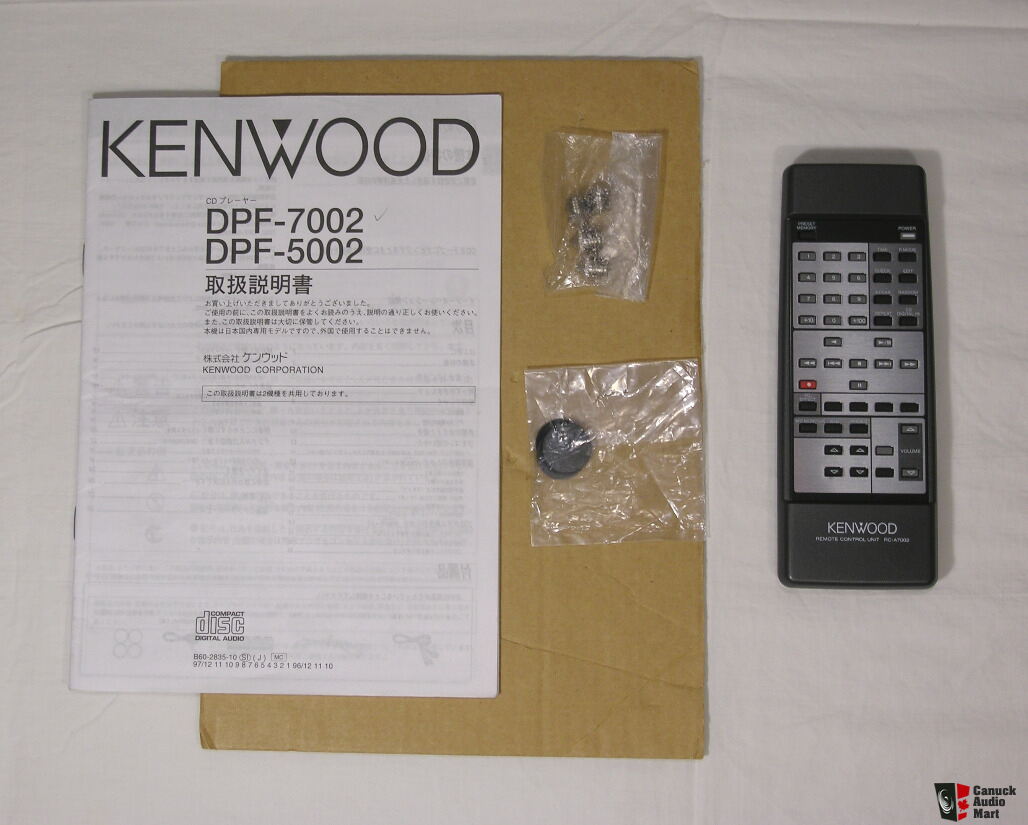 Kenwood DPF-7002 ○ CD Player Photo #4598305 - US Audio Mart