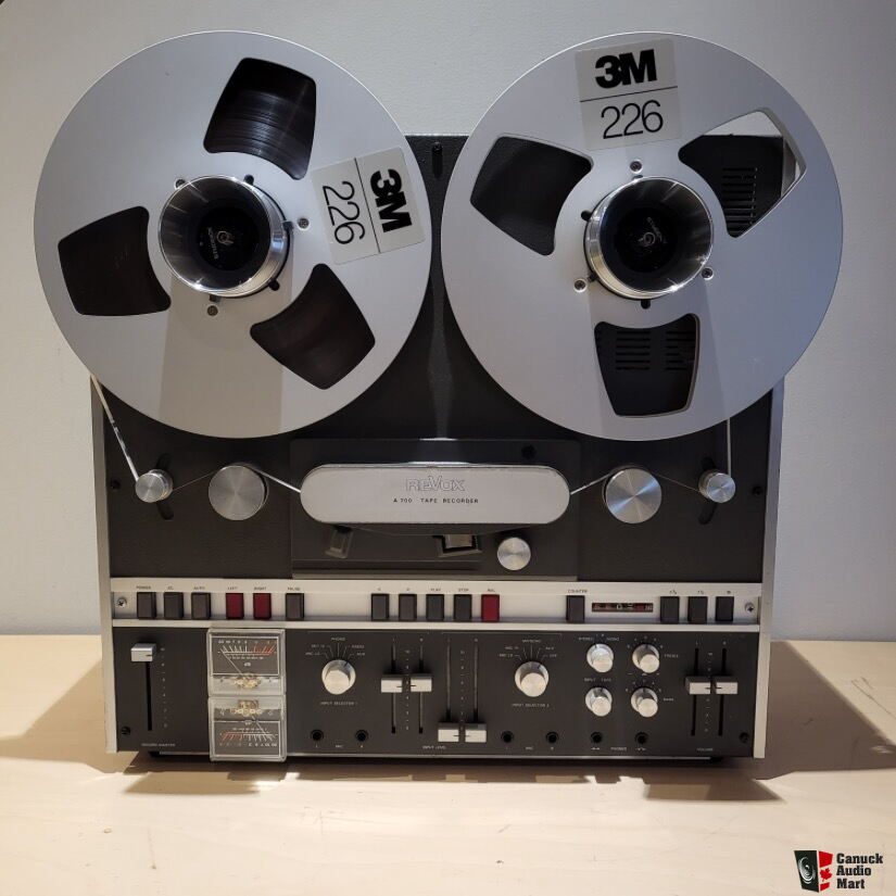 Revox A700 Reel to Reel Tape Recorder For Sale - Canuck Audio Mart