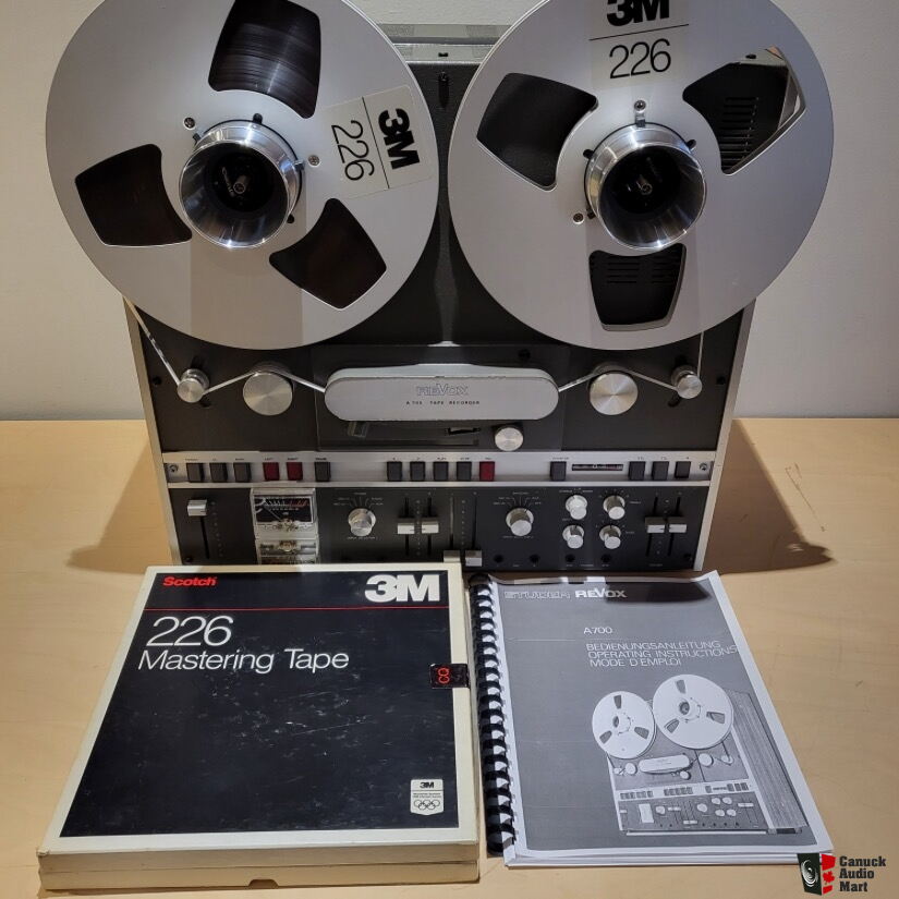 Revox A700 Reel to Reel Tape Recorder Photo #4610824 - Canuck Audio Mart