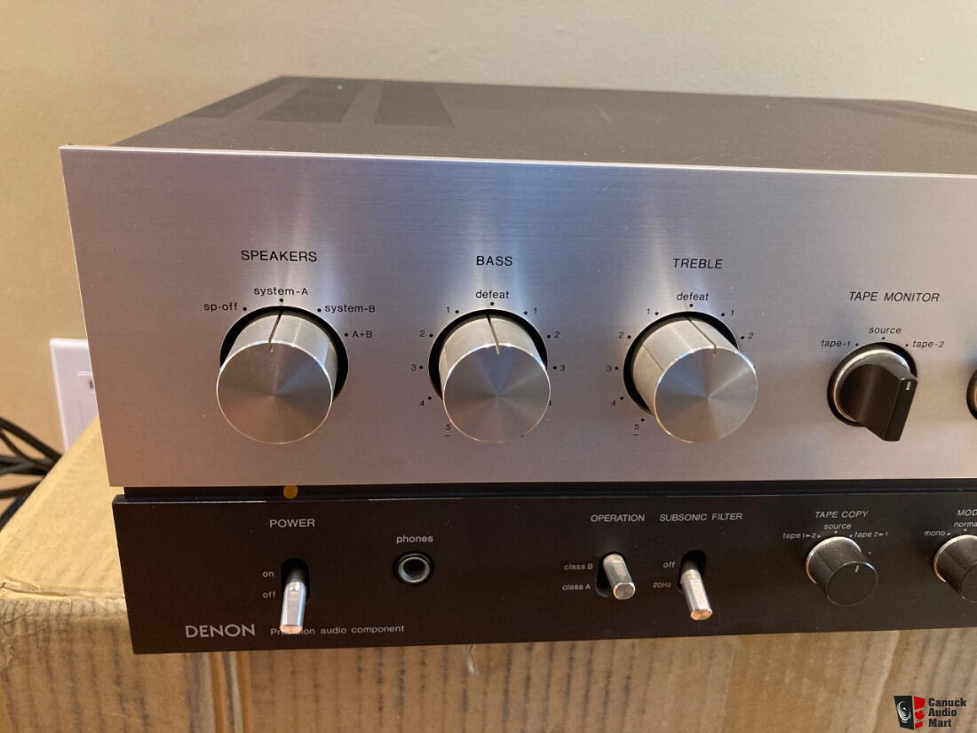Denon PMA-830 Class A / B amplifier in excellent condition For