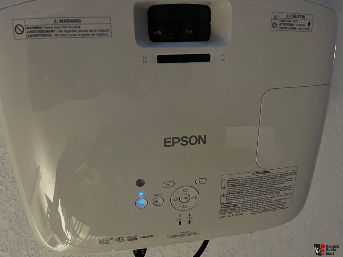 Epson 3020 1080p 3d Projector W Glasses Photo 4614106 Canuck Audio Mart 7671