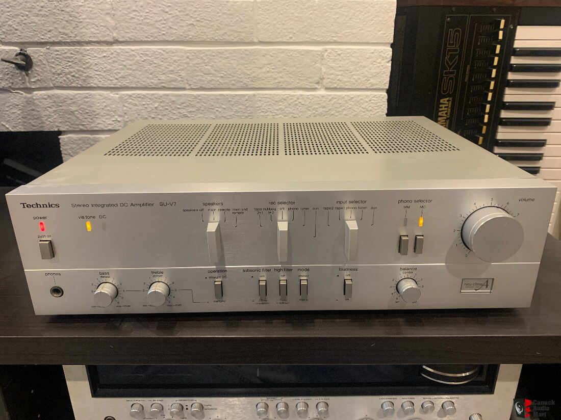 Technics SU V Stereo Integrated DC Amplifier New Class A Watts Photo Canuck